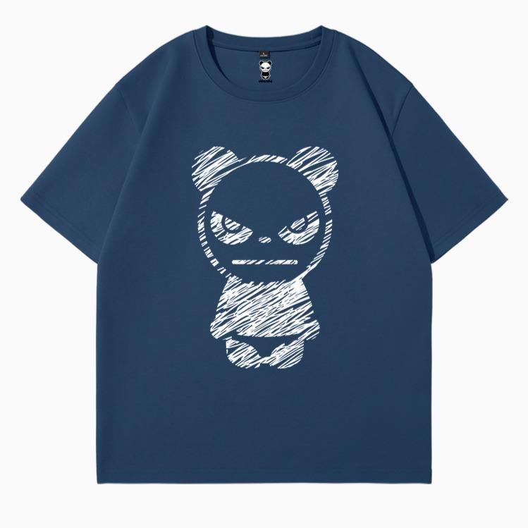 Boys' Cotton Loose Short-Sleeved T-Shirt