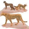 Simulation Snow Leopard Model Animal Model Cheetah Leopard Figures  Childrens Gift