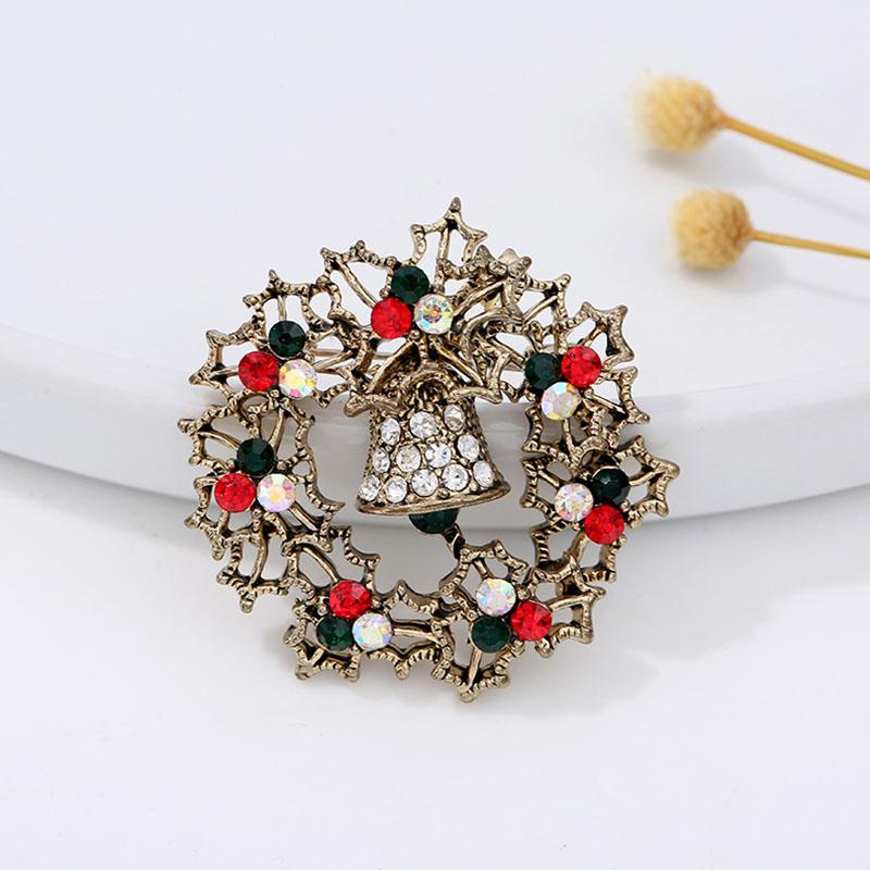 1PC Snowman Christmas Brooch Pin Collar Pin Lapel Pin Fashion Jewelry Christmas Gift