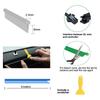 5M Свободная резка DIY Автомобильная Гибкая USB Светодиодная лента для салона автомобиля Неоновая EL Декоративная Атмосферная подсветка для вечеринки