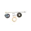 Запасные части для ручного насоса Поршень Идеально подходит для самостоятельного ремонта Полный набор для обслуживания Совместим с Типом 75 Черный