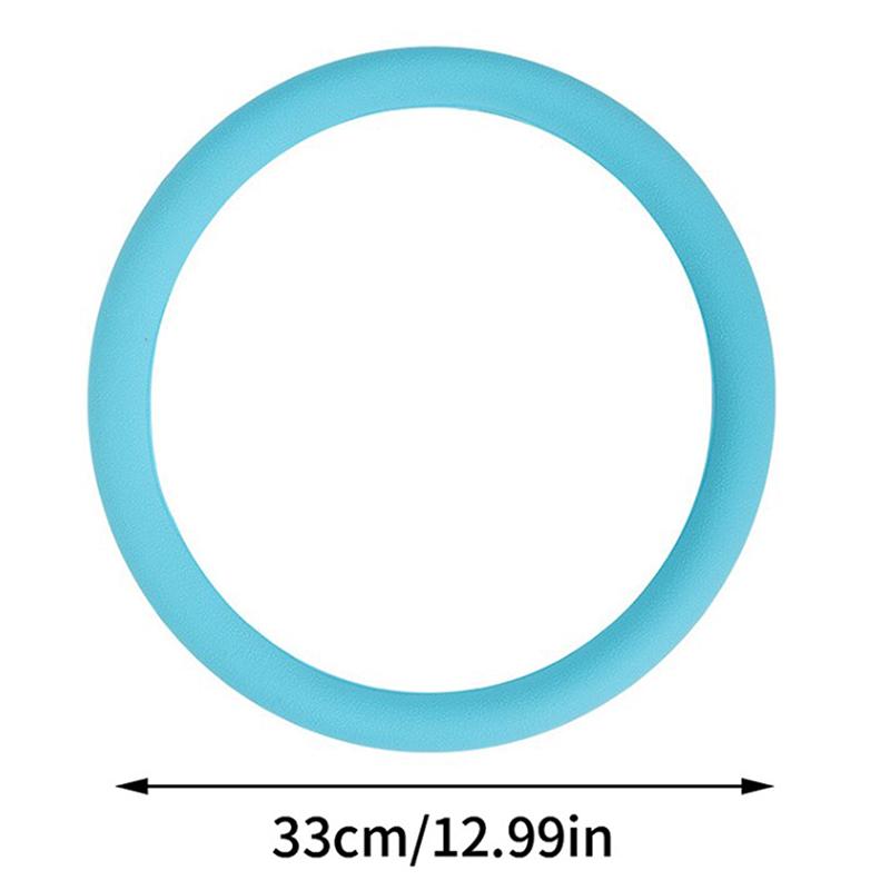 Автомобильный универсальный силиконовый чехол на руль, эластичный чехол для перчаток, текстура, мягкий, многоцветный, автоукрашение, аксессуары для поделок