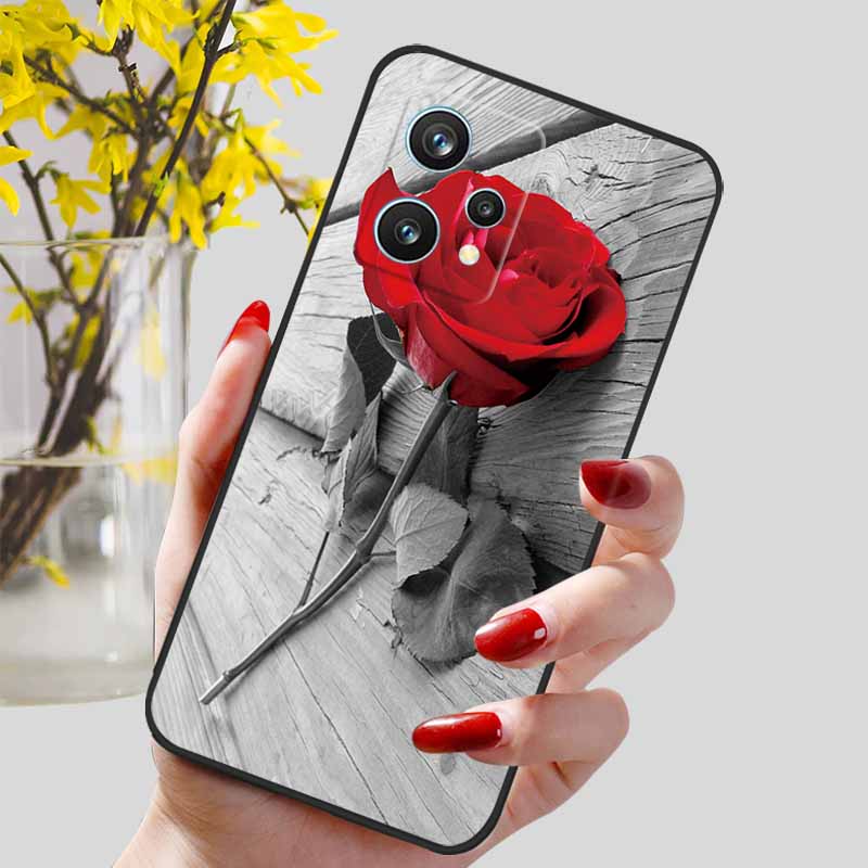 Lovely Beautiful Phone Cases For Realme 9 5G Case Silicone TPU Soft Bumper for Realme 9 Pro+ Plus 5G Realme9 9Pro Protect Capa