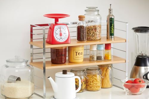 TANITA Аналоговые кухонные весы, 2,2 фунта (1 кг), Красный, 1439-1кг