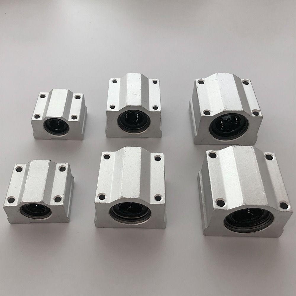 Durable Linear Ball Bearing 3D Printer Shafts Rod Parts New Slide Bushing Block Lightweight Guild Rail Shaft CNC Router