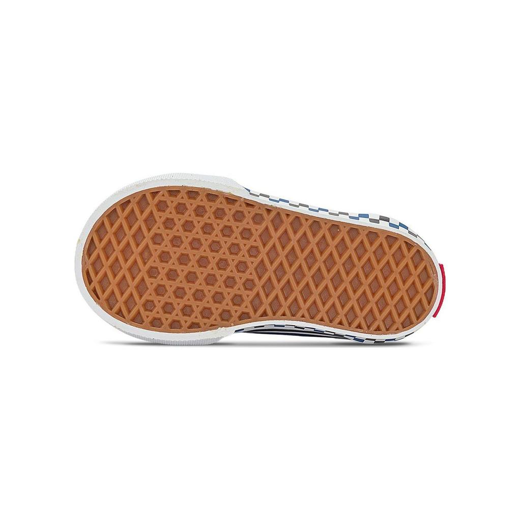 Vans Повседневные Универсальные Прочные Низкие Кроссовки для Ходьбы Детские кроссовки Синий Белый VN0A3QU1BLU