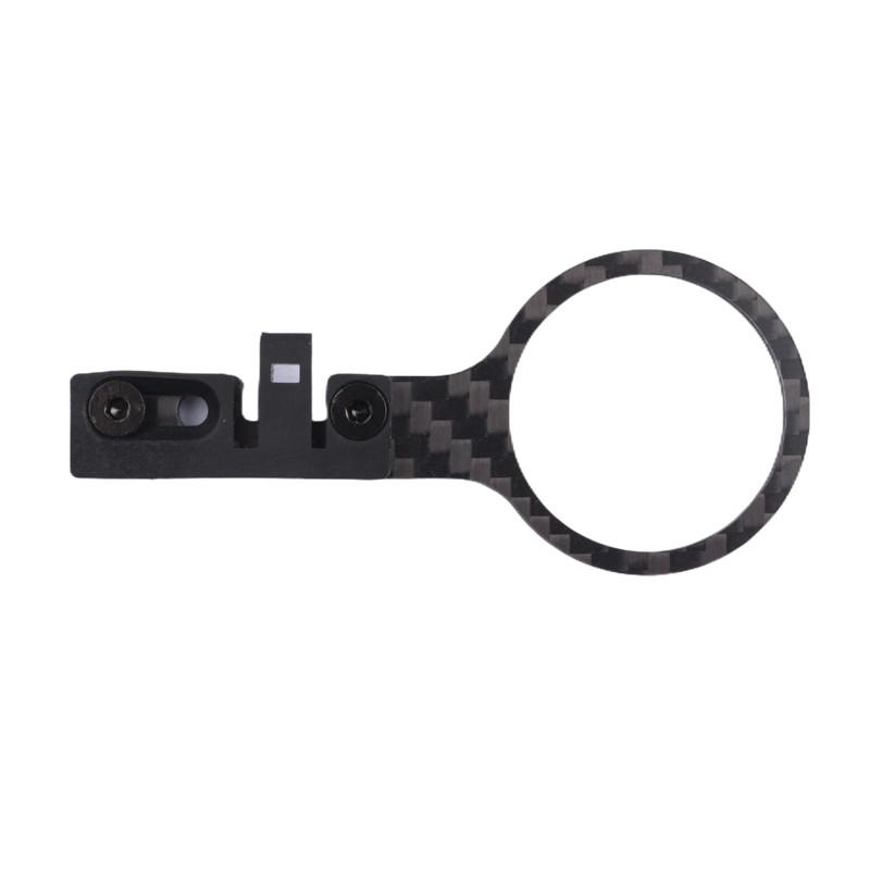 Di2 Controller Bracket EW90A EW90B Carbon Fiber Nylon Inner Diameter 28.6mm 31.8mm 1PCS 0 ° Bracket For Shimano EW90A/B