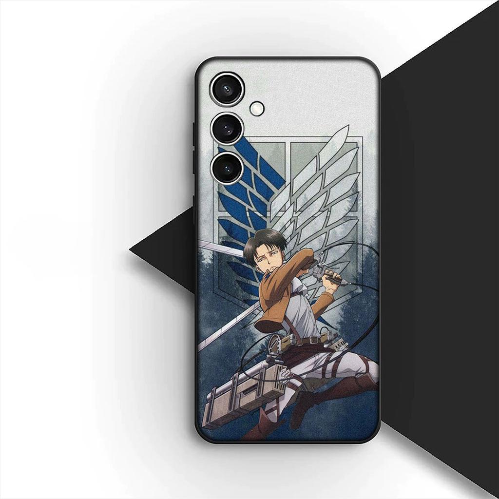 Чехол для телефона Eren Jaeger из Атаки Титанов Леви для OPPO A80 A18 A16 A40 A17 A15 A38 A78 A79 A54 A57 A12 A60 4G 5G Защитная крышка