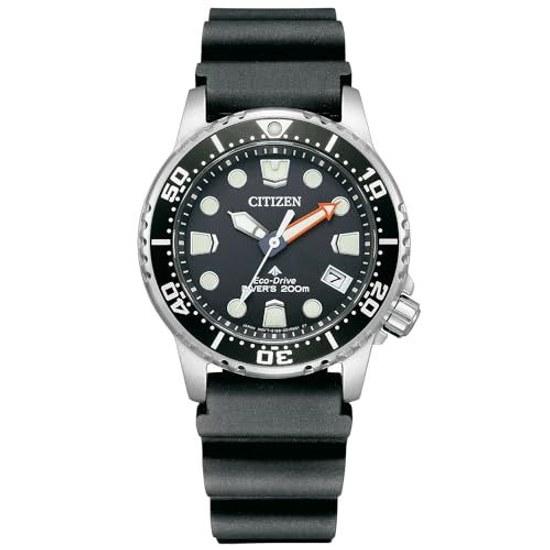 Наручные часы CITIZEN PROMASTER (Эко-Драйв на солнечной энергии 200 м Водонепроницаемые Дайвинг) EO2020-08E Мужские Размер L Светящийся Уретановый Ремешок Мужские Бизнес Аналоговые