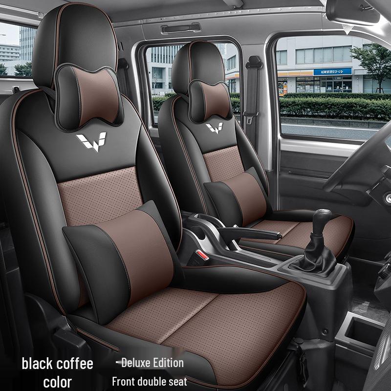 Чехлы на сиденья Wuling Rongguang: Дышащий ледяной шелк для двух- или пятиместных моделей