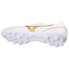 Mizuno Удобный Универсальный АГ (Резиновые короткие шипы) Искусственный газон Нескользящие Прочные Футбольные бутсы Унисекс Футбольные бутсы Белый Платиновый P1GA249407