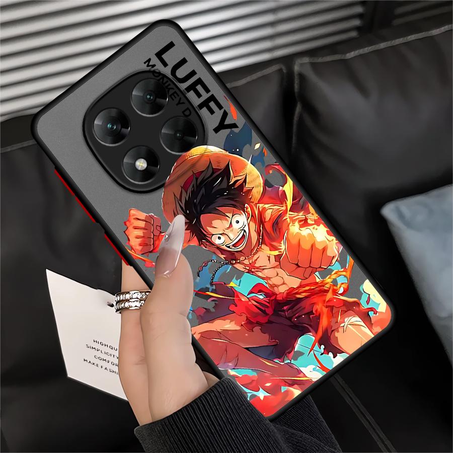 Чехол для Xiaomi Redmi Note 14 10 11 14C A4 13C 12 9S 13 Pro Plus Funda Задняя крышка телефона Аниме Луффи One Piece