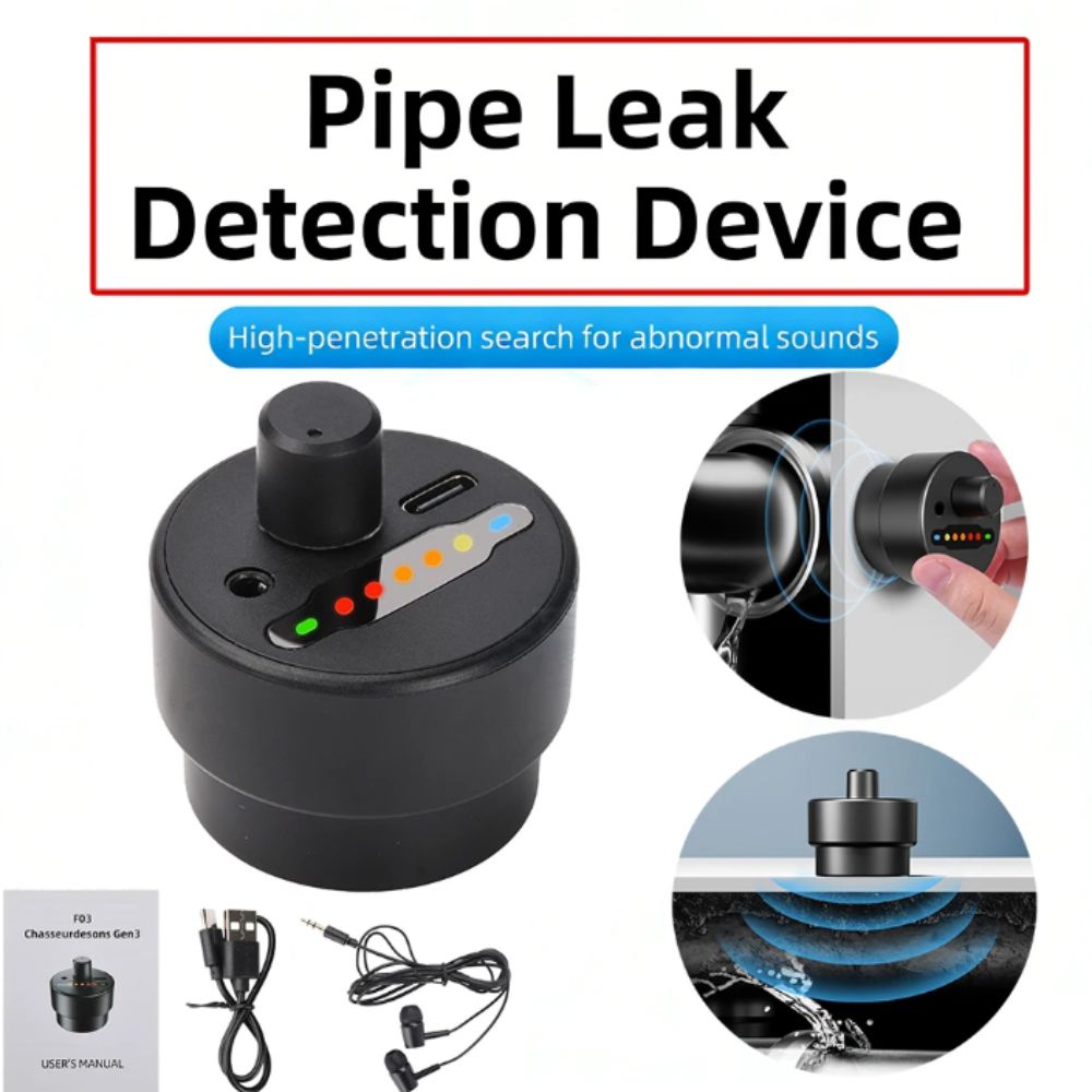 Water Pipe Leak Detection Tool Acoustic Noise Finder  Underfloor Heating