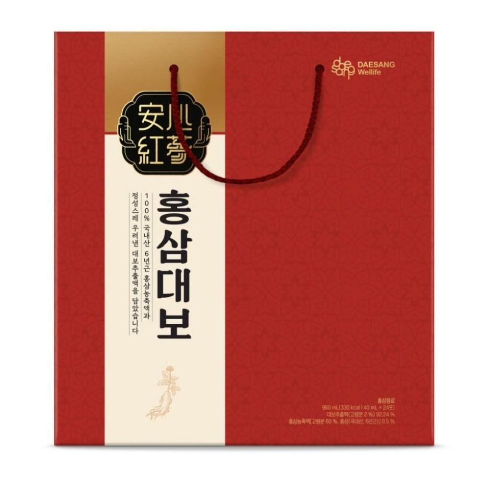 Daesang Wellife Красный женьшень Daebo 40 мл 24 пакетика x 1 коробка 24 шт.