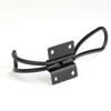 Black Vintage Decor Storage Rack Wall Mount Door Key Holder Clothes Hanger Coat Hooks Organizer