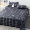 Three-Piece Winter Bed Set: 1.5m Washed Cotton Quilt, Pillowcase, Cover