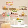 Children's Birthday Handheld Sign Table Card Decoration & Photo Prop