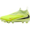 Jr. Phantom 6 High Academy GS Hyper Crimson/Limelight/Black Kids Cleats Green HQ2042-800