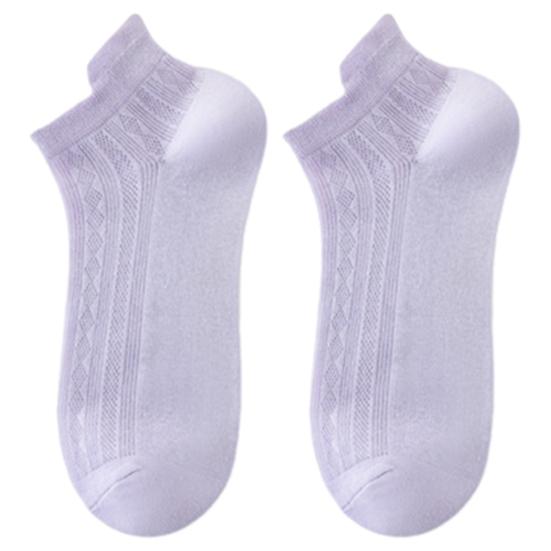 1 пара женских носков, тонкие сетчатые носки без запаха, высокая эластичность, противоскользящие, дышащие, мягкие, впитывающие пот, противоусадочные, спортивные невидимые хлопковые носки