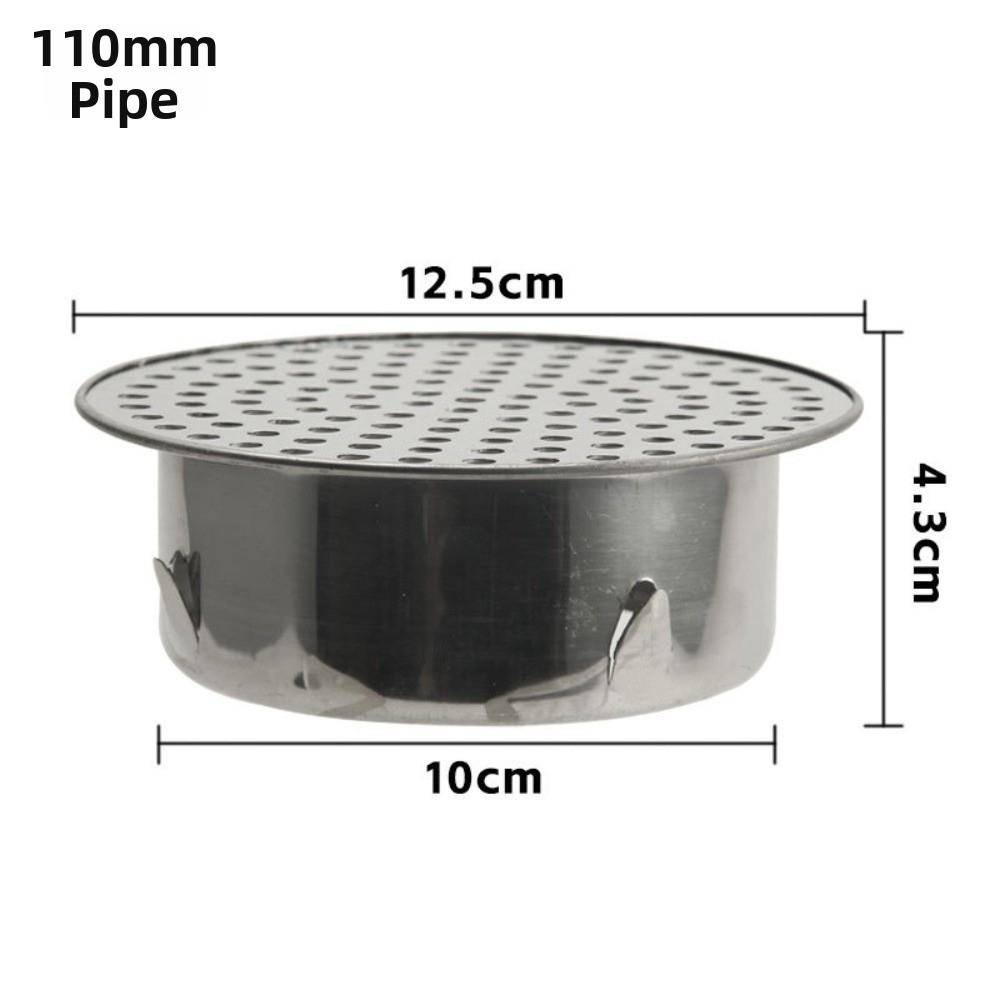 Round Hole Gutter Guard Net SUS 304 Stainless Steel Stainless Steel Drain Cover Bathroom Floor