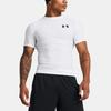 Under Armour Футболка HeatGear® OG Logo Print Slim Fit Crew Neck T-Shirt Men T Shirts White 1387560-100