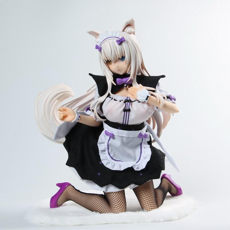 27 см Native BINDing Nekopara Аниме Фигурка Горничная Кокосовая Фигурка Native Сексуальная Фигурка Девушки Aldult Коллекционная Модель Куклы Игрушки