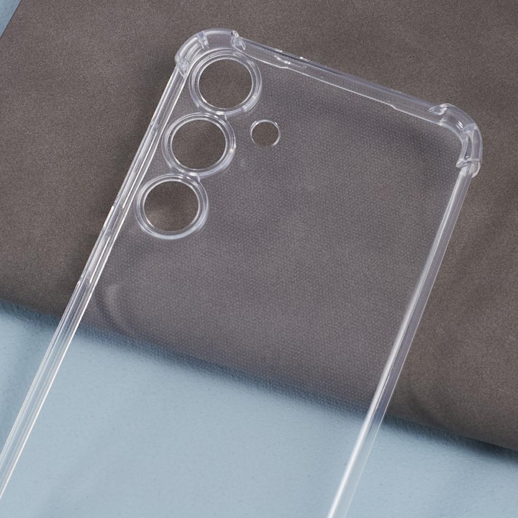 For Samsung Galaxy S24 Clear Case Anti-drop TPU Phone Back Cover