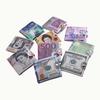 16 стилей, мужской кошелек, ультратонкий кошелек Billeteras Para Hombr, короткий кошелек с рисунком банкнот, унисекс, кошелек для монет, кошелек для женщин