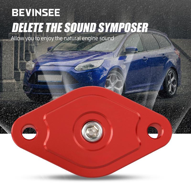 Звуковой симпозер из алюминиевого сплава 6061-T6 с портом давления для Ford Focus Mk3 2.0 ST Turbo Ecoboost 2013-2018