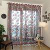 Stunning Fashion Burnout Voile Curtains for Living Room and Bedroom - Non-Fading Versatile Gauze Window Screening.