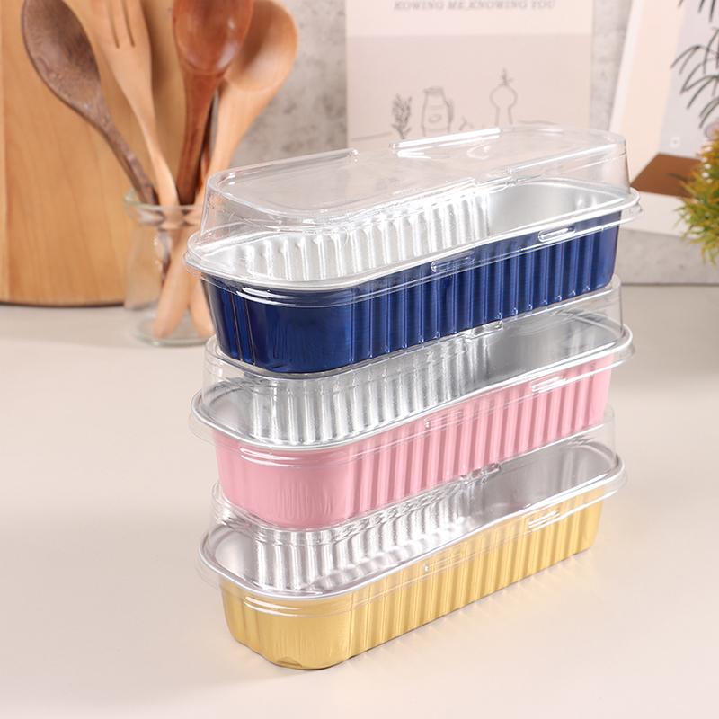 10 шт. 200 мл алюминиевая фольга жестяная чашка форма для пудинга торта выпечка фольга коробка с крышкой