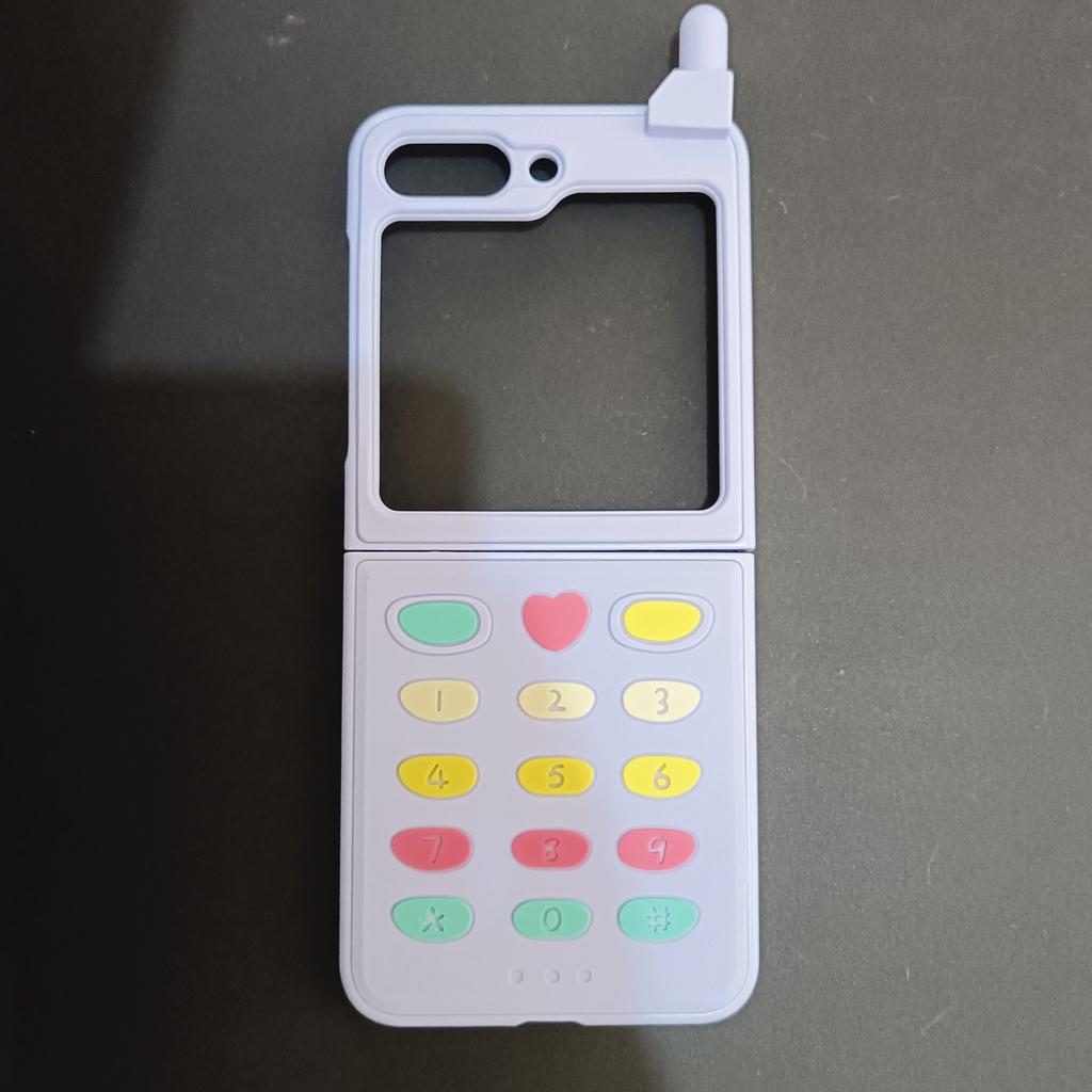 Классический чехол для телефона с 3D милой антенной Game Boy, геймпадом в стиле ретро для Samsung Galaxy Z Flip5 Flip 5 4 3, жесткий пластиковый силиконовый чехол