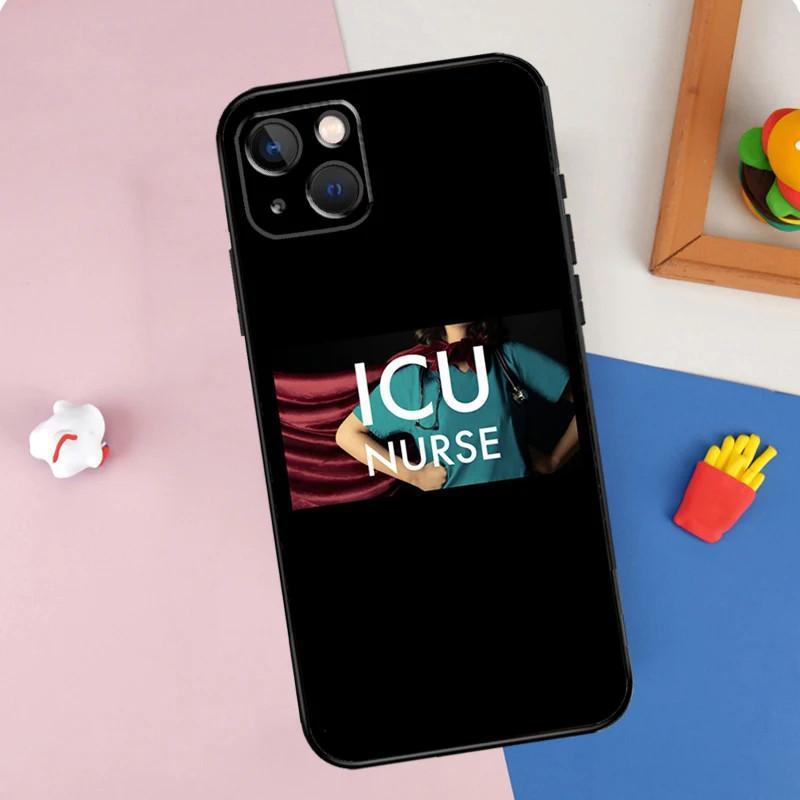 Чехол для мобильного телефона iPhone16Pro медсестра, медицинский, медицинский чехол для мобильного телефона, покраска волос, анти-падение для трех