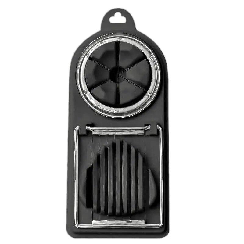 Многофункциональные яйцерезки, слайсер из нержавеющей стали, необычный разделитель, инструмент для резки яиц, домашний резак для яиц «два в одном», кухонные гаджеты