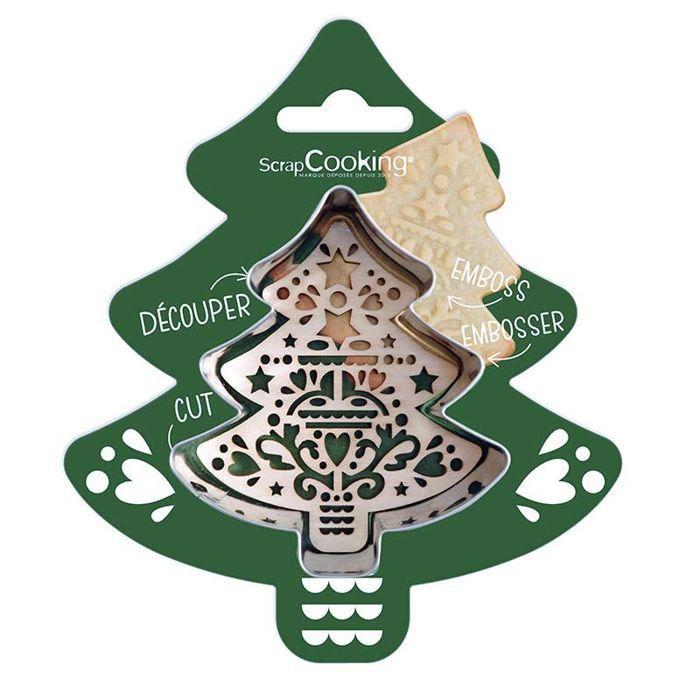 Stainless Steel Cutter + Wooden Embosser - Fir