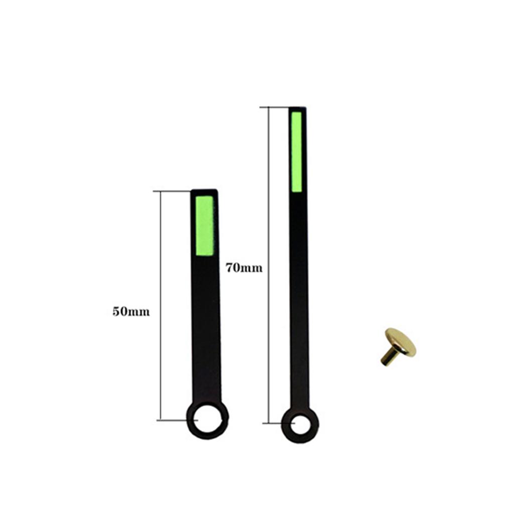 1 комплект DIY светящиеся бесшумные часы механизм аксессуар настенный ремонтный инструмент часть бытовые принадлежности для начинающих