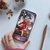Чехол для телефона Onmyoji для iPhone 14 13 12 11 XS X 8 7 6 Plus Mini Pro Max SE 2022 черный чехол для телефона из поликарбоната и термополиуретана
