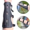 Leather Archery Equipment Arm Guard 3 Straps Protection Forearm Safe Adjustable Bow Arrow Hunting Shooting Training Accessories