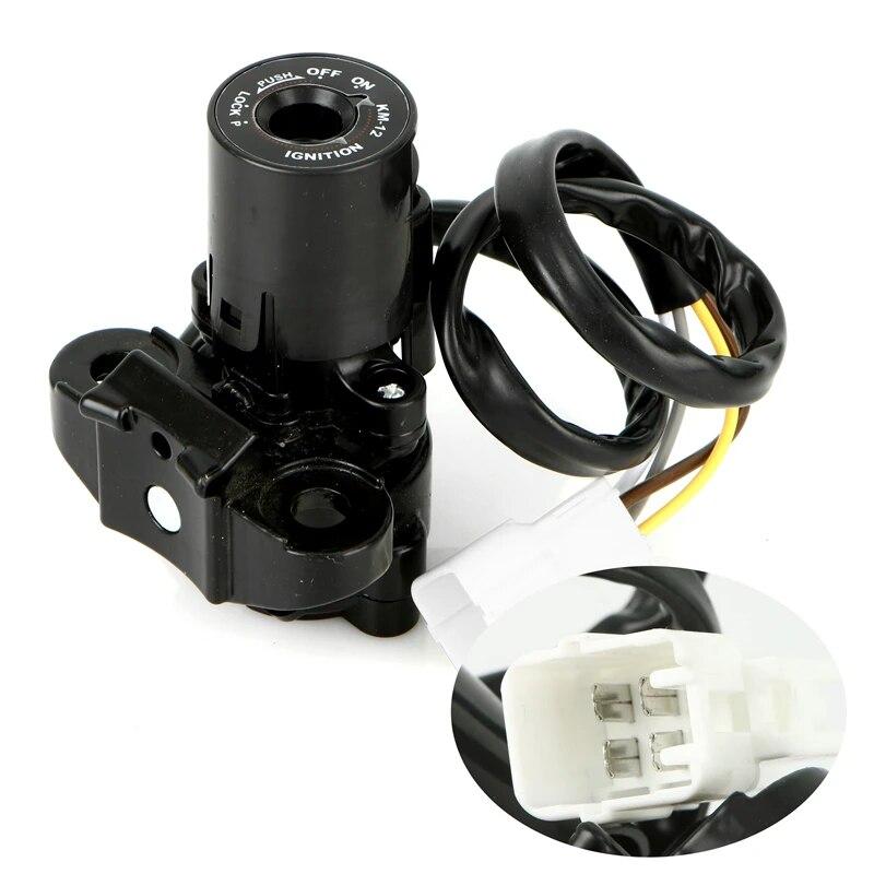 Мотоциклетный переключатель зажигания, крышка топливного газа, набор ключей для замка сиденья для Kawasaki Ninja 650 Z650 EX650 2017-2023