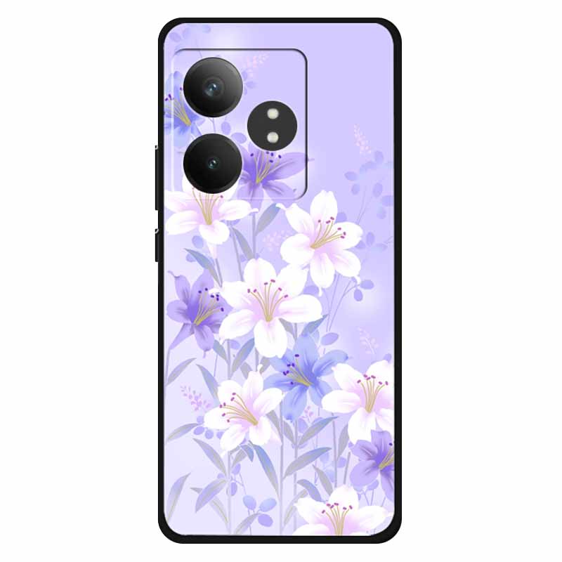 Чехол Для Realme GT 6T / GT 6 Чехлы Силиконовый Планета Расписной ТПУ Мягкая Задняя Крышка Телефона Для RMX3853 Защитный Чехол RMX3851 GT 6