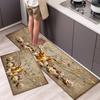 Fashionable Simple Nordic Style Kitchen Floor Mat Household Carpet Long Strip Door Mat Modern Home Decor 