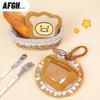 KAKAO FRIENDS Baking Series: Spring Joy Cat Plush Card Holder & Coin Purse Pendant