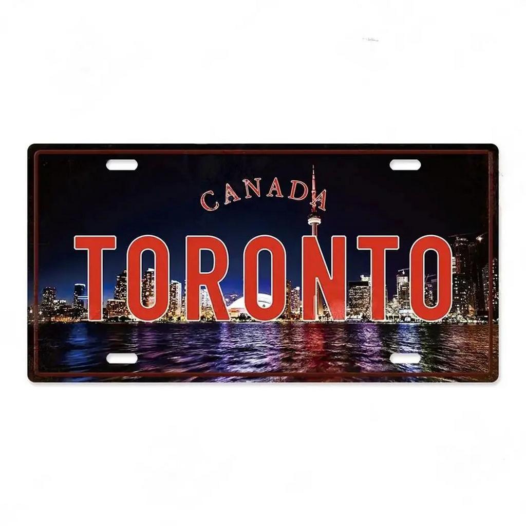 Барселона Астонри Милан Чикаго Металлические жестяные таблички Винтажная табличка Автомобильный номерной знак Рельефная бирка Гараж Бар Паб Клубы Домашний декор для стен