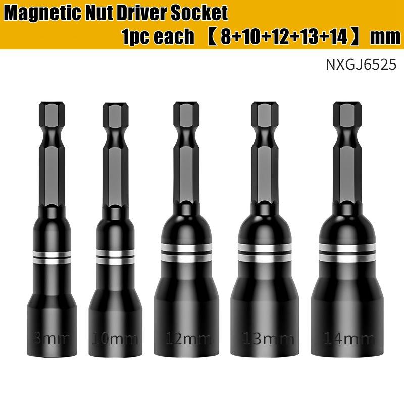 CR-V Сталь Магнитные Гаечные Отверточные Насадки Для Электродрелей Шестигранный Хвостовик Драйвер/Адаптер Головка Гаечного Ключа Инструмент Запчасти Аксессуары