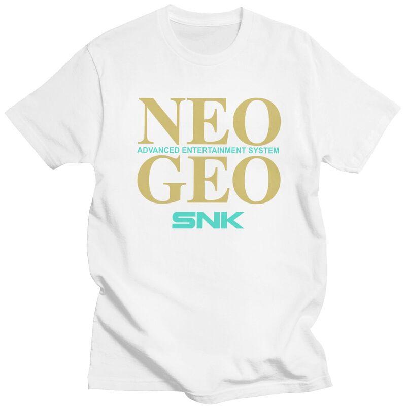 Custom Mens Retro Arcade Game Neo Geo Snk T Shirts ShortSleeve Cotton Tshirts Classic Tshirt Leisure Tees Loose Fit Clothing