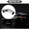 2 Pcs Bend Elbow Pipe Tube, 1.5" OD 4.72" 2.95" Leg 90 Degree DIY Exhaust Pipe Intercooler Air Intake Tube Universal For Car Truck Durable 304