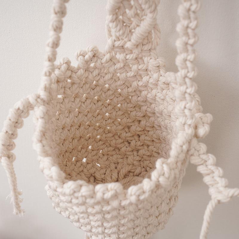 1 шт. сетка для растений, мешок, кашпо, сделай сам, ручное плетение, бохо, макраме, домашний декор, настенное украшение