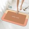 Diatom Mud Absorbent Floor Mat, Bathroom Light Luxury Floor Mat, Bathroom Toilet Anti Slip Quick Drying Floor Mat