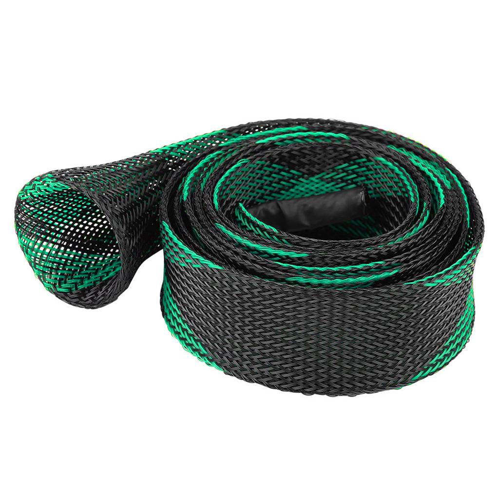 Плетеный рукав, расширяемый чехол для удочки для литья, защитный чехол