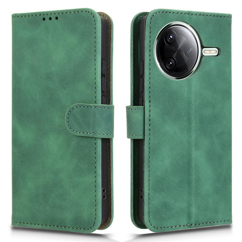 Для Xiaomi Poco F7 Pro 5G/F7 Ultra 5G/Redmi K80 Pro 5G/K80 5G Кожаный чехол с эффектом кожи, противоударный, с кошельком, откидной чехол для телефона